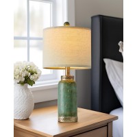 Gsafava Table Lamp For Bedroom Living Room 2025 Farmhouse Rustic Vintage Small Lamps Bedside Nightstand Light Home Office De