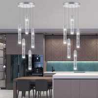 Haixiang 5Lights Mini Chandeliers For Dning Room Pendant Lights For Kitchen Island Over Table Pendant Lighting Fixtures Ceiling