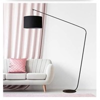 Modern Floor Lamp Modern Minimalist Floor Lamp Indoor Lighting Floor Lamps For Living Room Bedroom Study Nordic Decoration Home Sofa Standing Lamp Simple Pole Lamps For Bedroom ( Color : Black , Size