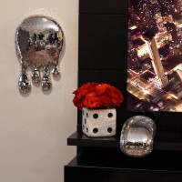 Reimagine Discovery Drippy Disco Ball Decor Wall Decor Aesthetic With Maximalist Unique Funky Style Cool Room Decor For Bar