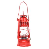 Vintage Kerosene Lamp Iron, Vintage Kerosene Lamp Kerosene Lamp Lampade Ad Olio Kerosene Lamp Oil For Indoor Use Lantern Oil Lamp Party Pub Decoration Gift (Red)