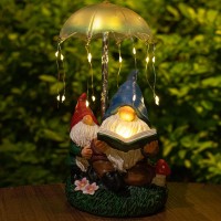 Mopha Garden Gnomes Statues Outdoor Decor Gifts Resin Figurines Outside Decoration Ornaments Clearance Gardening Decoration So