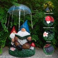 Mopha Garden Gnomes Statues Outdoor Decor Gifts Resin Figurines Outside Decoration Ornaments Clearance Gardening Decoration So