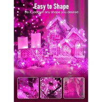 Minetom Fairy Lights Battery Operated 2Pcak 33Feet 100 Leds Mini Battery Powered String Lights Waterproof Twinkle Lights Mason