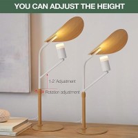 Workluurop Table Lamp For Living Room Led Modern Simple Table Lamp Free Height 265285 Inches Using Warm Light Simple Wind