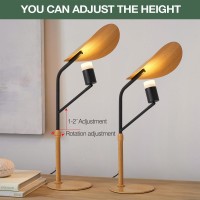 Workluurop Table Lamp For Living Room Led Modern Simple Table Lamp Free Height 265285 Inches Using Warm Light Simple Wind