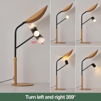 Workluurop Table Lamp For Living Room Led Modern Simple Table Lamp Free Height 265285 Inches Using Warm Light Simple Wind