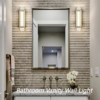 Danseer Luxury Led Wall Lights Crystal Modern Nordic Style Led-7W-4000K Wall Sconce For Living Room Bedroom Bathroom Hallway Doorway Stair