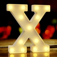 Marquee Light Up Letters X Christmas Gifts For Teenage Girls Party Decor Valentines Day Decorations Wedding Decorations For