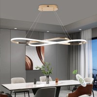 Modern Led Pendant Light For Kitchen Island Lighting Modern Gold Chandelier For Dining Room Light Fixture Over Table Led Chandel