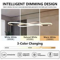 Modern Led Pendant Light For Kitchen Island Lighting Modern Gold Chandelier For Dining Room Light Fixture Over Table Led Chandel