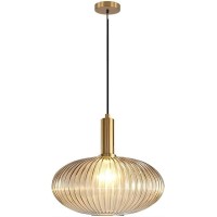 Hertl Modern Globe Pendant Light, Suspension Lights,Industrial Vintage Ceiling Lighting With Gray, Gold, Green Glass Lampshade, Hanging Lamp Fixture For Dining Room, Bedside, Kitchen Island (Color :