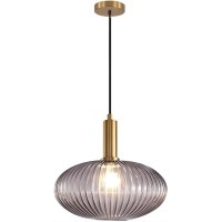 Hertl Modern Globe Pendant Light, Suspension Lights,Industrial Vintage Ceiling Lighting With Gray, Gold, Green Glass Lampshade, Hanging Lamp Fixture For Dining Room, Bedside, Kitchen Island (Color :