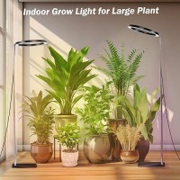 10 Grow Lights For Indoor Plants Full Spectrum With Stand Indoor Plant Light For Indoor Growing With 160Leds Height Adjustabl