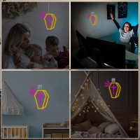 Halloween Coffin Neon Signs Gothic Neon Lights For Bedroom Coffin Neon Wall Light Suitable For Living Office Game Room Hallowe