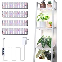 Dommia Grow Lights Linkable Grow Lights For Indoor Plants Full Spectrum 61216H Timer Plant Grow Lights Indoor Under Cabinet