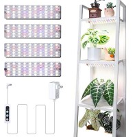 Dommia Grow Lights Linkable Grow Lights For Indoor Plants Full Spectrum 61216H Timer Plant Grow Lights Indoor Under Cabinet