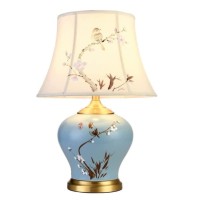 Table Lamp Bedside Lamp Nightstand Lamp Chinese Vintage Ceramic Table Lamp Table Lamps Desk Light Bedroom Bedside Desk Nightstand Lamp For Living Room Office Table Lamps Table Light For Living Room (