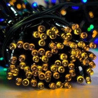 Ekway String Lights 82 Ft 1000 Led Christmas Lights Outdoorindoor Fairy Lights With 8 Modes Plug In Christmas Lights Waterproof