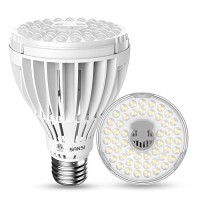 Sansi 24W Grow Light Bulb For Seeds And Greens 300W Equivalent Full Spectrum Led Grow Bulb For Indoor Plants Grow Lamp With Op