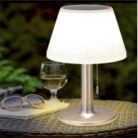 Diamond Chef Solar Table Lamp Outdoor Indoor Solar Lantern Waterproof Solar Desk Lamp With On/Off Switch And Pull Chain Decorative For Garden Patio Bedroom Living Room Outdoor Courtyard