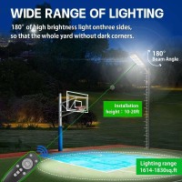 Alleasy 1600W Solar Street Light Outdoor 2Pack 180000Lm Waterproof Solar Parking Lot Lights Dusk To Dawn With Motion Sensor R