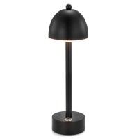 Umexus Rechargeable Small Cordless Lamp 5200Mah Battery Operated Table Lamp Portable Led Desk Lamp Dimmable Touch Nightstand Lights For Outdoor Restaurant Bar Dining Table Living Room Black