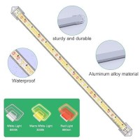 Lpmzmbl Grow Lights For Indoor Plants 16 In Full Spectrum Plant Grow Light Strip With Upgrade Timer 3912H 3 Spectrum Modes