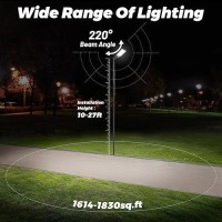 Alleasy 1800W Solar Street Light Outdoor 2Pack Waterproof 180000Lm Solar Parking Lot Lights Dusk To Dawn With Motion Sensor R