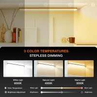 Under Cabinet Lights Remote Control 2 Pack Magnetic Dimmable Closet Lights Usb Rechargeable Wireless Led Shop Light Ceiling And