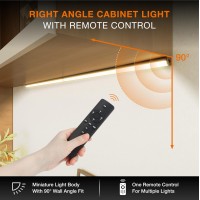 Under Cabinet Lights Remote Control 2 Pack Magnetic Dimmable Closet Lights Usb Rechargeable Wireless Led Shop Light Ceiling And