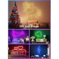 Fairy Lights Color Changing 33 Ft 100 Led String Lights With Remote 11 Modes Usb Powered Christmas Lights Indoor Twinkle Lig