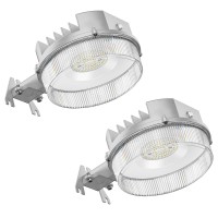 Cinoton Led Barn Light Dusk To Dawn Outdoor Lighting 42W 4950Lm 5000K Daylight Security Flood Light Ul Listed Ip65 Waterpro