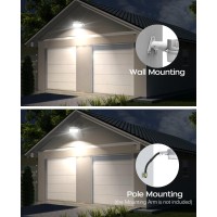 Cinoton Led Barn Light Dusk To Dawn Outdoor Lighting 42W 4950Lm 5000K Daylight Security Flood Light Ul Listed Ip65 Waterpro