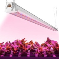 Freelicht 1 Pack 4Ft Led Grow Light 40W 250W Equivalent Red Blue 660Nm460Nm Full Spectrum Grow Light For Indoor Plants L