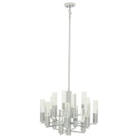 Finesse Decor Acrylic Cylinders Chandelier, 16-Lights, Dimmable(D0102Hge4Eg)