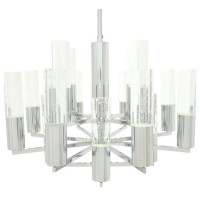 Finesse Decor Acrylic Cylinders Chandelier, 16-Lights, Dimmable(D0102Hge4Eg)