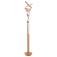 Finesse Decor Munich Led Chrome 63 Floor Lamp, Dimmable, Wood(D0102Hgetxw)