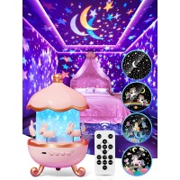 Night Light For Kids 21 Colors15 Films10 Music Star Projector For Kids Night Light Projector Remote360 Star Lights For Ceilin