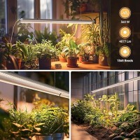 Speeplant Led Grow Light 4Ft Full Spectrum 660Nm Sunlight Plant Light 3600K Linkable Led Grow Lights For Indoor Plants Indoor