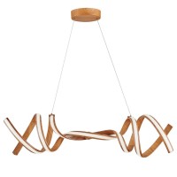 Munich Horizontal Chandelier, Integrated Led, Dimmable, Wood(D0102Hge40G)