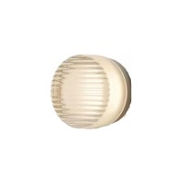 Wall Lamp Glass Wall Sconce Light Living Room Aisel Corridor Bedroom Lamp Bathroom Home Decoration Indoor Lighting Round Lighting (Color : Warm White, Size : A White)