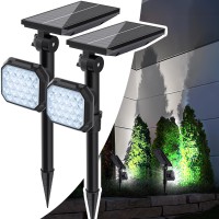 Jsot Solar Spotlight Spot Light Powered Solar Lights Outdoor Waterproof Landscape Spotlights Christmas Decoration Solar Hallow