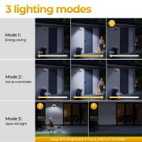 Coosolux Solar Motion Sensor Lights Outdoor, Ip67 Waterproof Solar Spot Lights Outdoor Wall Mount, Led Motion Security Solar Flood Lights With 3 Modes For Porch Garage Yard Garden Driveway, 2 Pack