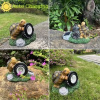 Sscdfdc Turtle Statues Garden Landscape Lights Outdoor Decor Solar Spot Lights Super Bright Waterproof Led Garden Fairy Lights