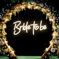 Bride To Be Neon Signs For Bridal Shower Led Neon Lights Sign Batcholette Party Decorations Neon Signs For Wall Decor Bride Si