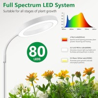 Aumtrly Floor Grow Lights For Indoor Plants Full Spectrum Plant Light With 68 Stand For Growing Large Tall Plants Halo Plant