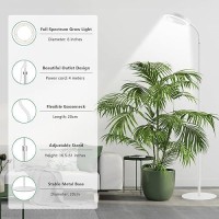 Aumtrly Floor Grow Lights For Indoor Plants Full Spectrum Plant Light With 68 Stand For Growing Large Tall Plants Halo Plant