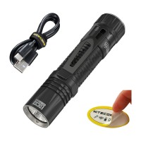 Nitecore Edc33 4000 Lumen Compact Edc Flashlight Usbc Rechargeable High Lumen Throw And Flood Beam