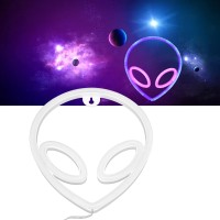 Led Neon Sign, Decorative Lamp, Powered Alien Neon Sign Led Decorative Neon Light Lamp For Living Room Bedroom Wedding Desktop Decor Home Light